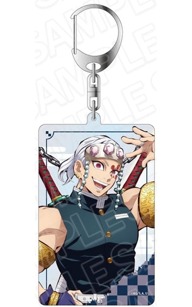 Tengen Uzui Standing Picture Ver. Demon Slayer: Kimetsu no Yaiba Aurora Acrylic Key Chain Key Chain [USED]
