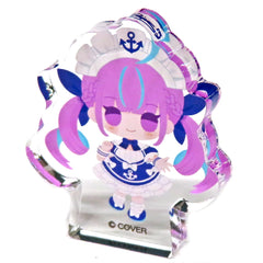 VTuber Hololive Minato Aqua Hololive Production Acrylic Block Mascot Mini Vol.3 Acrylic Stands [USED]