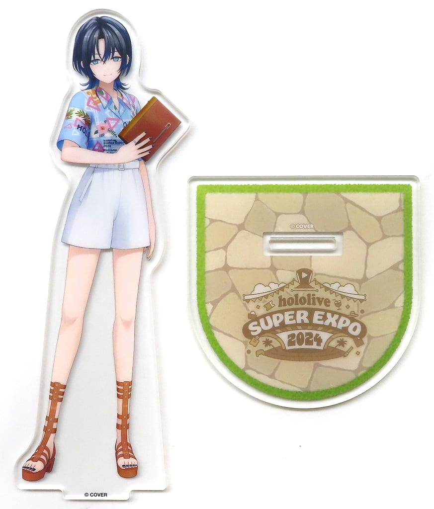 Fire Blue VTuber Hololive Acrylic Stand hololive SUPER EXPO 2024 Exclusive Acrylic Stands [USED]