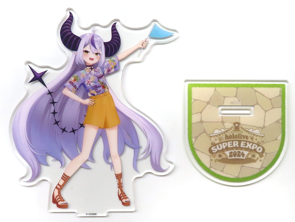 La+ Darknesss VTuber Hololive Acrylic Stand hololive SUPER EXPO 2024 Exclusive Acrylic Stands [USED]