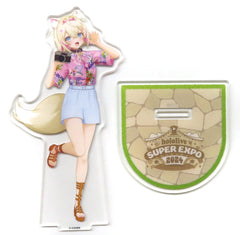 Mococo Abyssgard VTuber Hololive Acrylic Stand hololive SUPER EXPO 2024 Exclusive Acrylic Stands [USED]