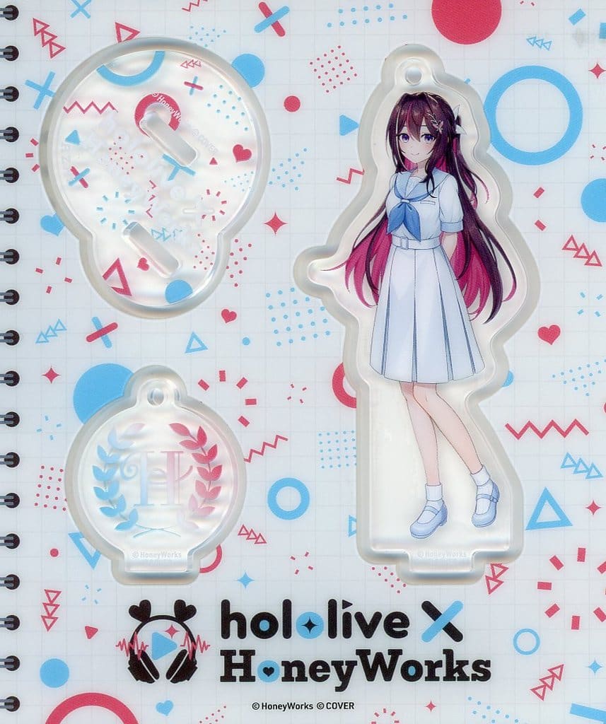 AZKi VTuber Hololive x Honeyworks Holohaneygaoka High School Acrylic Stand Acrylic Stands [USED]