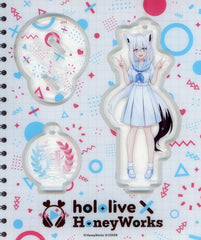 Shirakami Fubuki VTuber Hololive x Honeyworks Holohaneygaoka High School Acrylic Stand Acrylic Stands [USED]