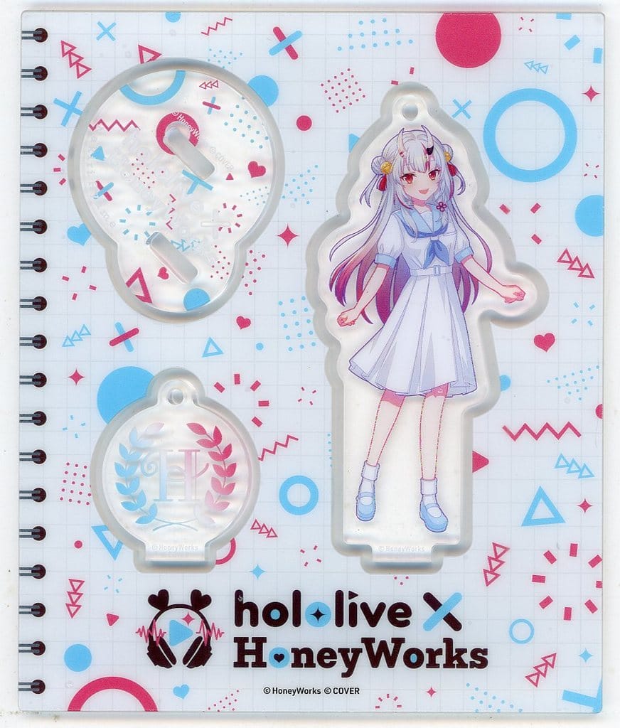 Nakiri Ayame VTuber Hololive x Honeyworks Holohaneygaoka High School Acrylic Stand Acrylic Stands [USED]