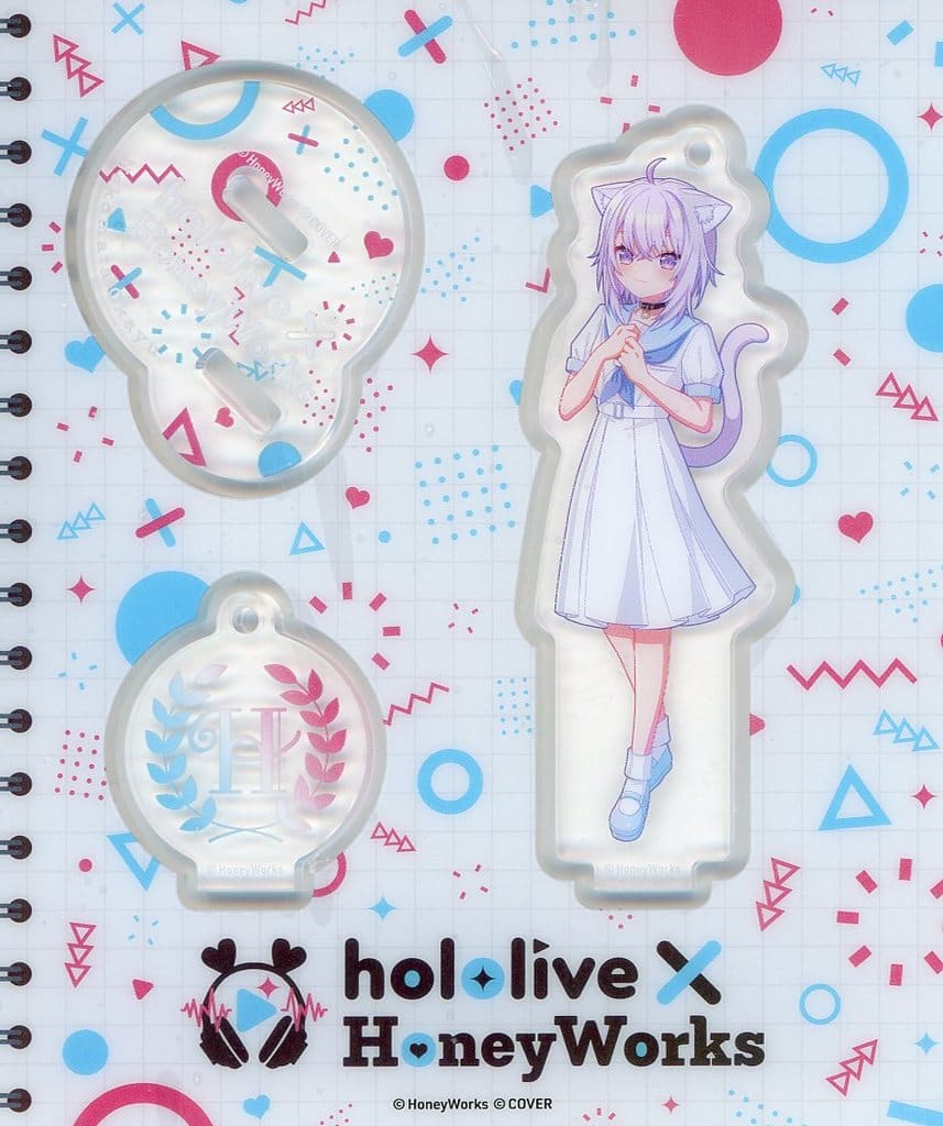 Nekomata Okayu VTuber Hololive x Honeyworks Holohaneygaoka High School Acrylic Stand Acrylic Stands [USED]