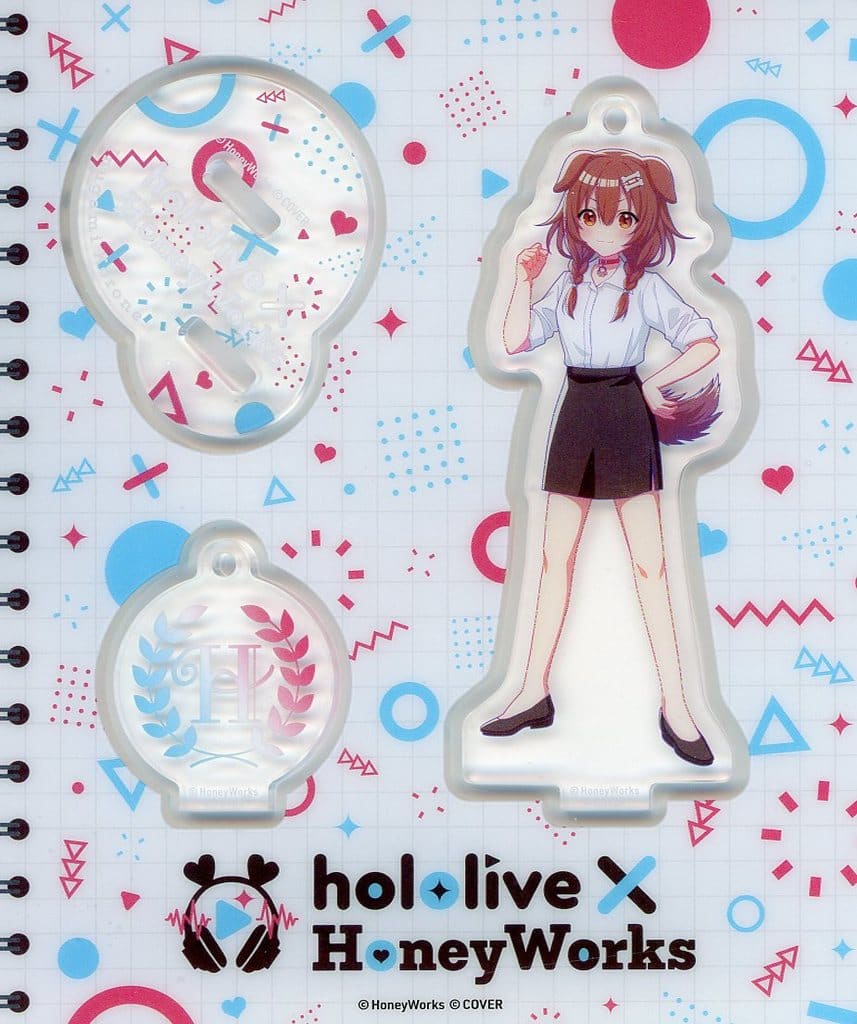 Inugami Korone VTuber Hololive x Honeyworks Holohaneygaoka High School Acrylic Stand Acrylic Stands [USED]