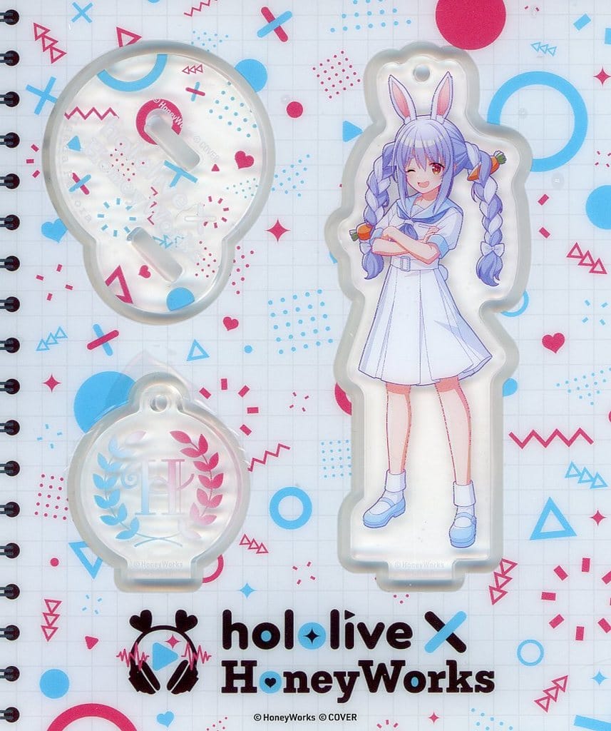 Usada Pekora VTuber Hololive x Honeyworks Holohaneygaoka High School Acrylic Stand Acrylic Stands [USED]