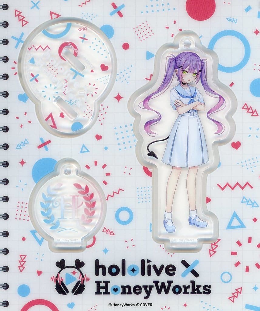 Tokoyami Towa VTuber Hololive x Honeyworks Holohaneygaoka High School Acrylic Stand Acrylic Stands [USED]