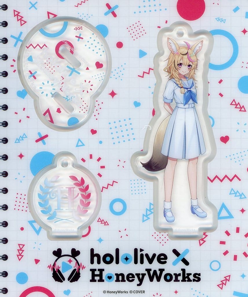 Polka Omaru VTuber Hololive x Honeyworks Holohaneygaoka High School Acrylic Stand Acrylic Stands [USED]