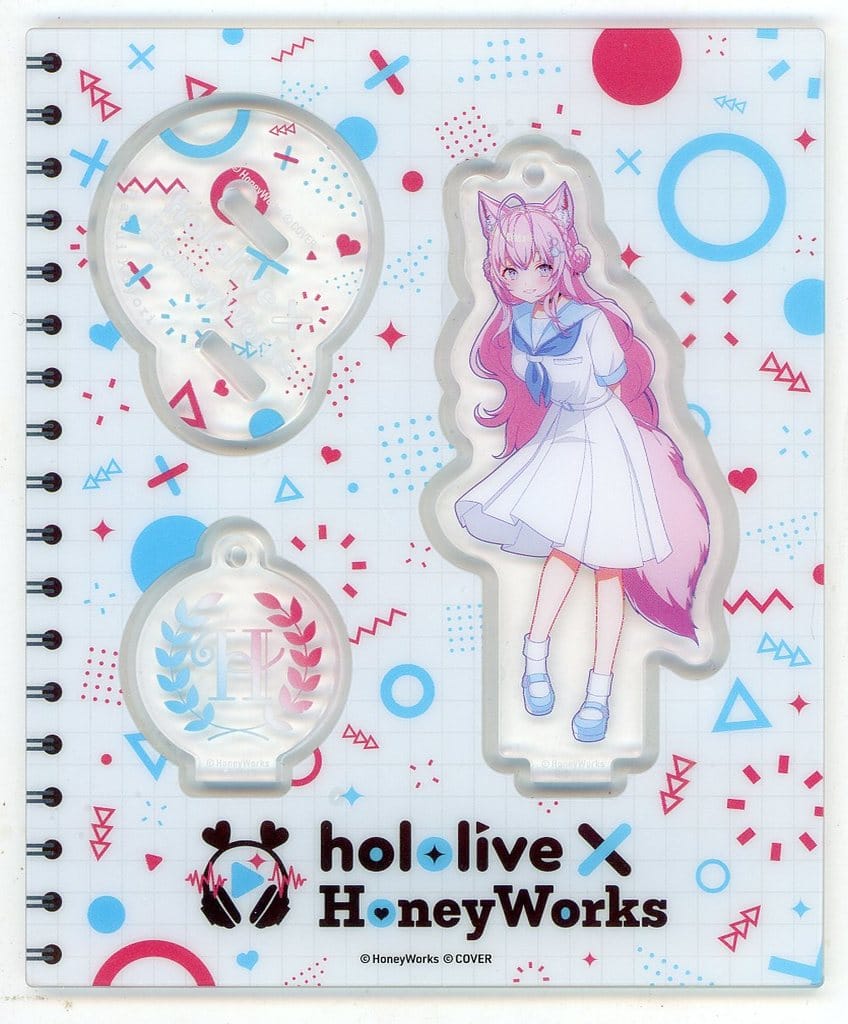 Hakui Koyori VTuber Hololive x Honeyworks Holohaneygaoka High School Acrylic Stand Acrylic Stands [USED]