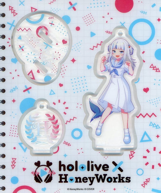 Gawr Gura VTuber Hololive x Honeyworks Holohaneygaoka High School Acrylic Stand Acrylic Stands [USED]