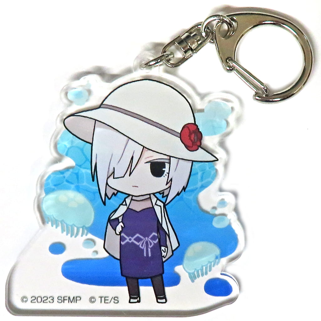 Fiona Frost Spy x Family Code: White Acrylic Key Chain Sunshine Aquarium Limited Key Chain [USED]