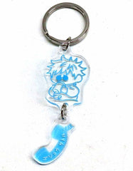 Satoru Gojo Jujutsu Kaisen Kaigyoku Gyokusetsu Trading Acrylic Keychains Moshimoshi Shimasu Key Chain [USED]