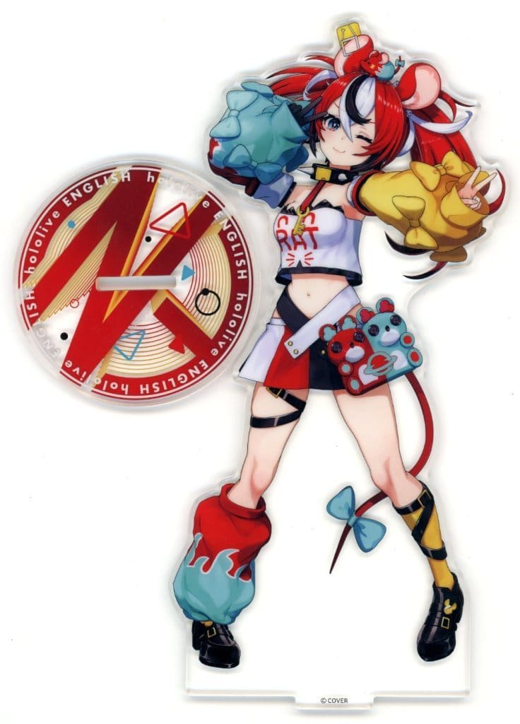Hakos Baelz VTuber Hololive English 3D Acrylic Stand Acrylic Stands [USED]