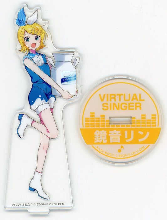 Rin Kagamine Hatsune Miku: Colorful Stage! Acrylic Stand LAWSON Limited Acrylic Stands [USED]