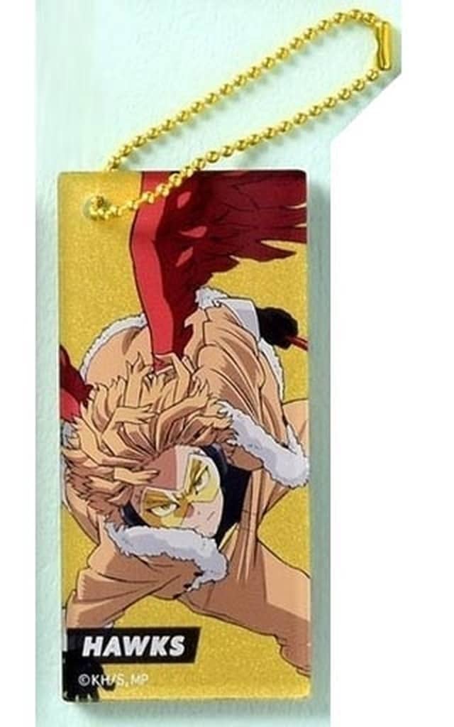 My Hero Academia Hawks Trading Metallic Acrylic Keychain Vol.1 Keychains [USED]