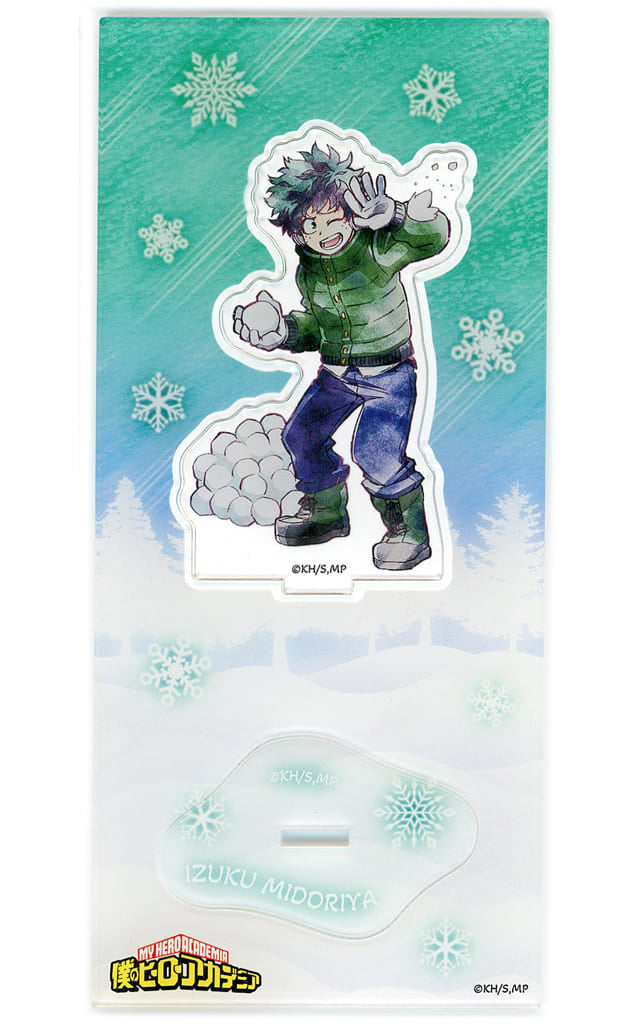 My Hero Academia Izuku Midoriya Acrylic Stand Snowball Fight Acrylic Stands [USED]