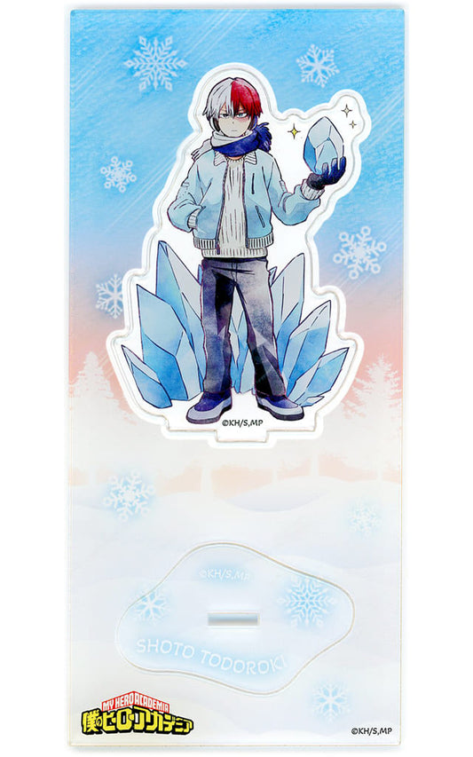 My Hero Academia Shoto Todoroki Acrylic Stand Snowball Fight Acrylic Stands [USED]