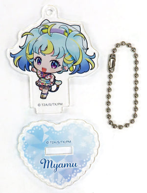 Myam Human Waccha PriMagi! Trading Acrylic Stand Key Chain Pop Up Shop Limited Key Chain [USED]