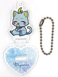 Myam Cat Waccha PriMagi! Trading Acrylic Stand Key Chain Pop Up Shop Limited Key Chain [USED]