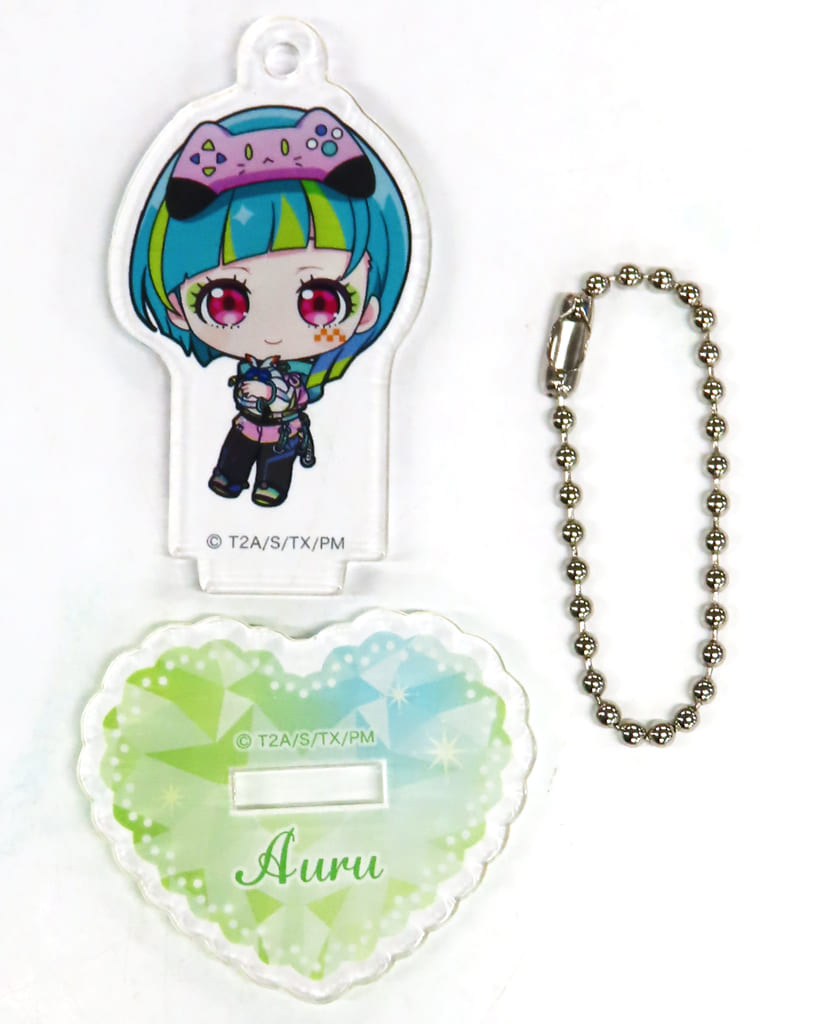 Auru Omega Waccha PriMagi! Trading Acrylic Stand Key Chain Pop Up Shop Limited Key Chain [USED]