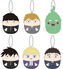 Shigeo Kageyama, etc. Mob Psycho 100 III Puchimochi Mascot All 6 Types Set Key Chain [USED]