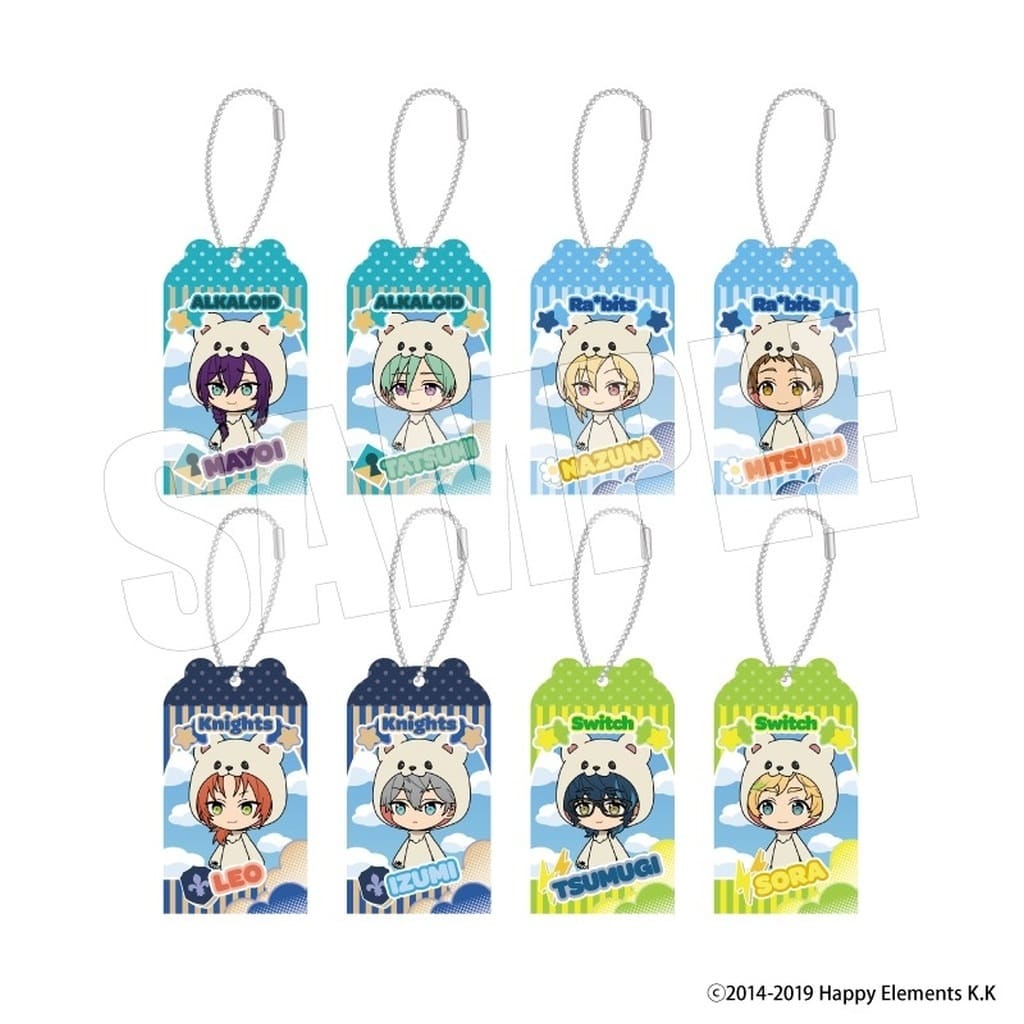 Mayoi Ayase, etc. Ensemble Stars!! Toy Box Collection Vol.5 All 8 Types Set Key Chain [USED]