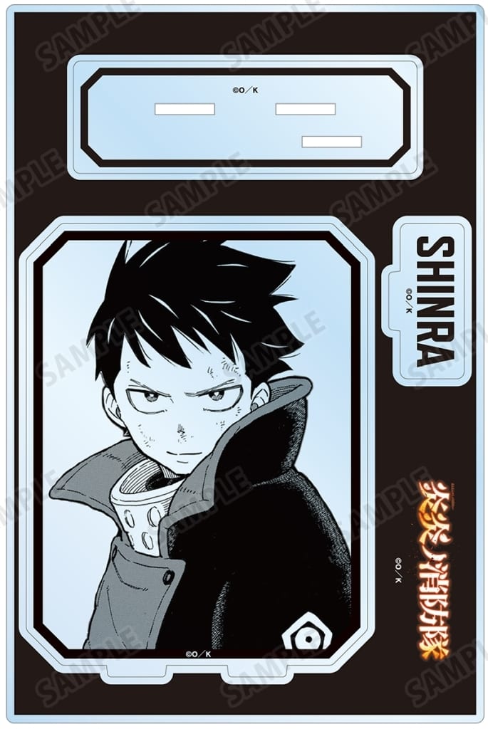 Fire Force Shinra Kusakabe Big Acrylic Stand with Accessories Acrylic Stands [USED]
