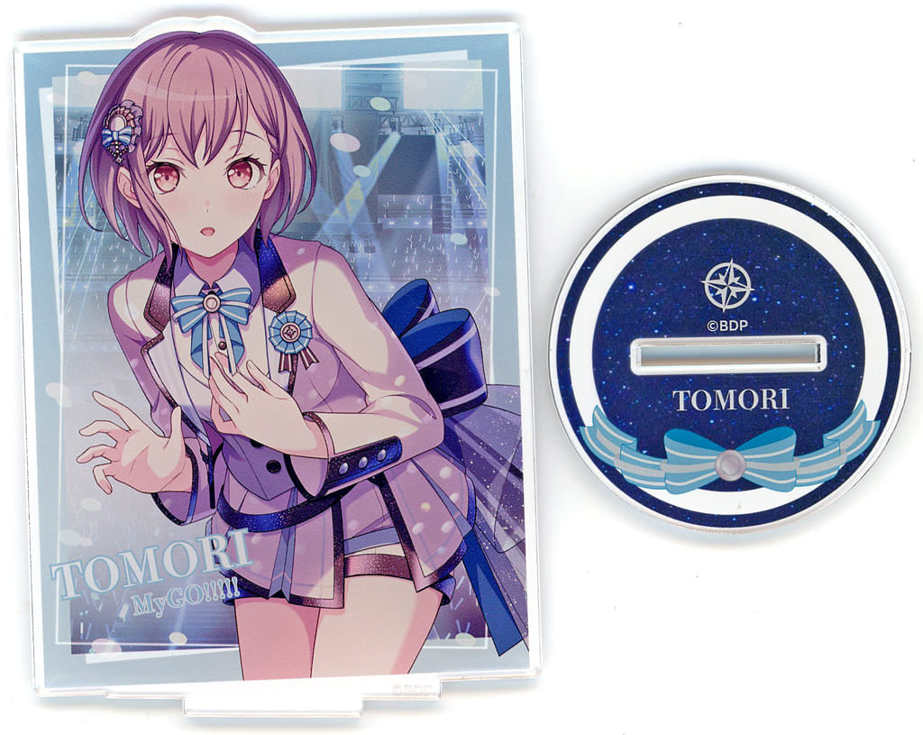 Tomori Takamatsu BanG Dream! Girls Band Party! Acrylic Stand 2024 Key Visual Version 7th Anniversary animate Online Exclusive Fair Exclusive Acrylic Stand [USED]