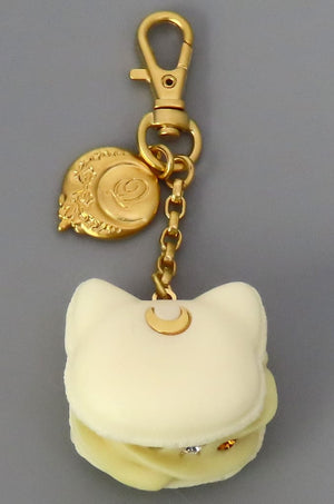 Q-Pot. X Sailor Moon Artemis Macaron Bag Charm Charm [USED]