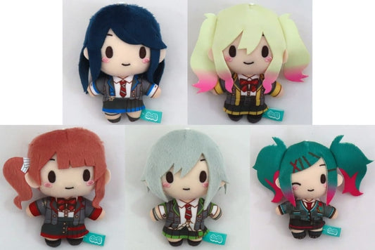 Ichika Hoshino, etc. Hatsune Miku: Colorful Stage! Fuwapuchi Mascot Leo/Need Brand New World Ex All 5 Types Set Mascot [USED]