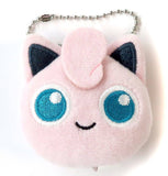 Jigglypuff Pokemon Face Plush Toy with Ball Chain Vol.3 Mascot [USED]