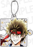 Sanosuke Sagara Rurouni Kenshin: Meiji Kenkaku Romantan Puzzle Key Chain Key Chain [USED]