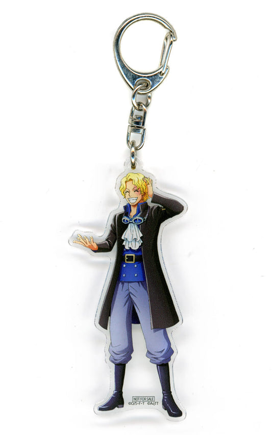 Sabo One Piece Acrylic Key Chain Tokyo One Piece Tower Limited Tongari Mini Attraction Prize A Key Chain [USED]