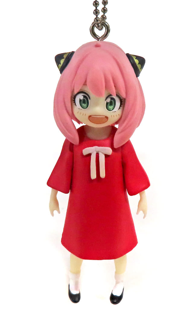 Anya Forger Red Dress SPY x FAMILY Ichiban Kuji Take Me With You! Mascot Charm Prize D Charm [USED]