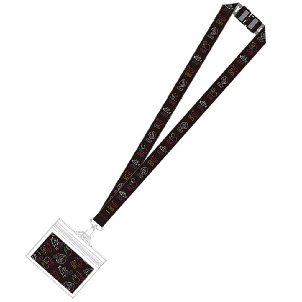 Hijikata Camp Golden Kamuy Neck Strap Key Chain [USED]