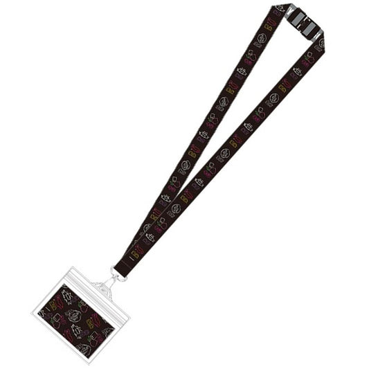Hijikata Camp Golden Kamuy Neck Strap Key Chain [USED]