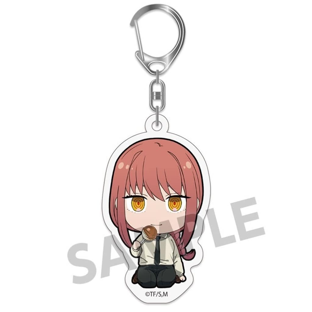 Chainsaw Man Makima Trading Acrylic Keychains Keychains [USED]