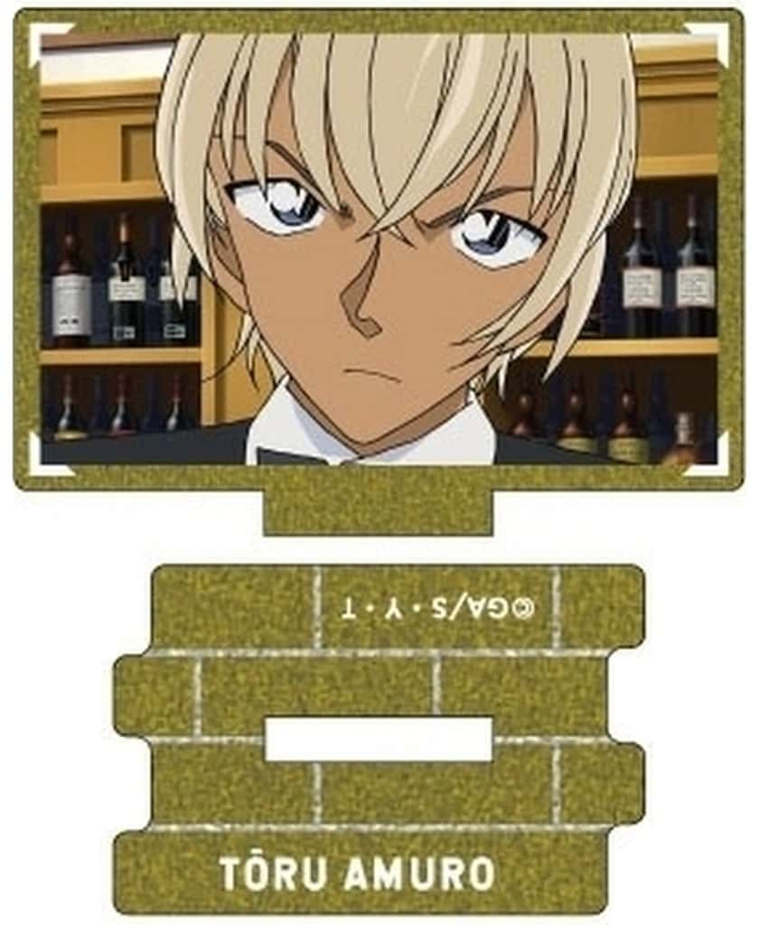 Toru Amuro A Detective Conan Metallic Mini Acrylic Stand Scene Trading Ver. Tooru Amuro Collection Vol.3 Acrylic Stand [USED]