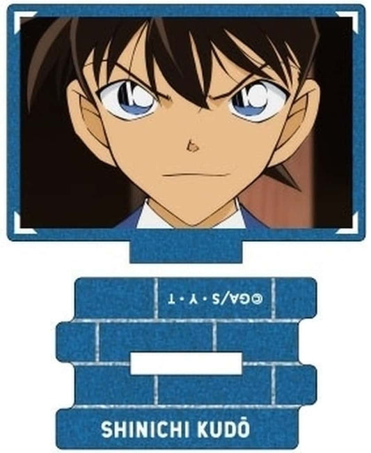 Shinichi Kudo B Detective Conan Metallic Mini Acrylic Stand Scene Trading Ver. Shinichi Kudo Collection Vol.3 Acrylic Stand [USED]