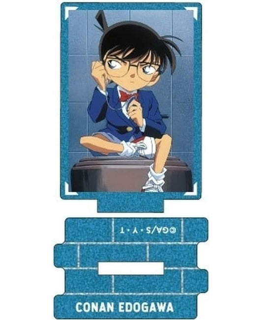 Conan Edogawa A Detective Conan Metallic Mini Acrylic Stand Scene Trading Ver. Edogawa Conan Collection Vol.3 Acrylic Stand [USED]