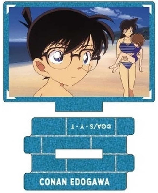 Conan Edogawa B Detective Conan Metallic Mini Acrylic Stand Scene Trading Ver. Edogawa Conan Collection Vol.3 Acrylic Stand [USED]