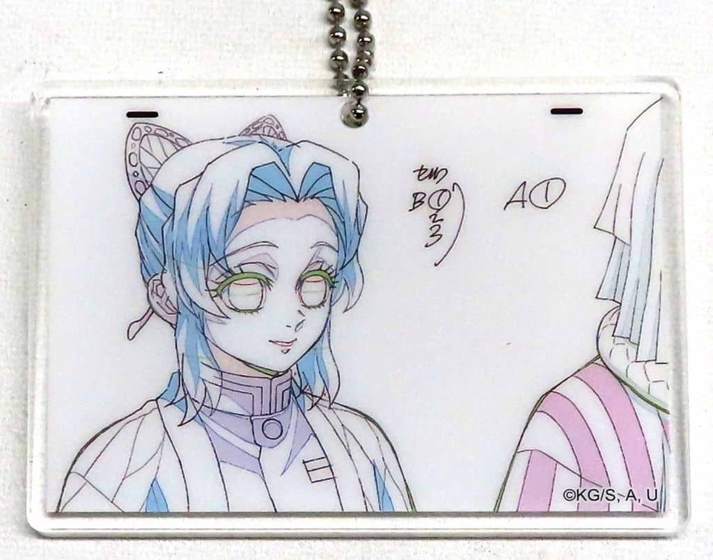 Shinobu Kocho World Tour: Kimetsu no Yaiba Kizuna no Kiseki Soshite Hashira Geiko e Original Picture Style Acrylic Charm ufotable Dining 2nd Term Limited Fun Lottery Prize Charm [USED]