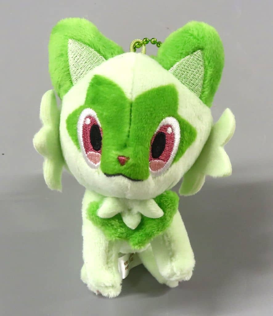 Sprigatito Pokemon Scarlet Violet: The Hidden Treasure of Area Zero Mascot Switch Software Pokemon Center Limited Switch Software Purchase Benefits Key Chain [USED]