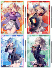 Nene Momosuzu, etc. VTuber Hololive Acrylic Board Neporabo: After School Gigo Limited All 4 Types Set Acrylic Stands [USED]