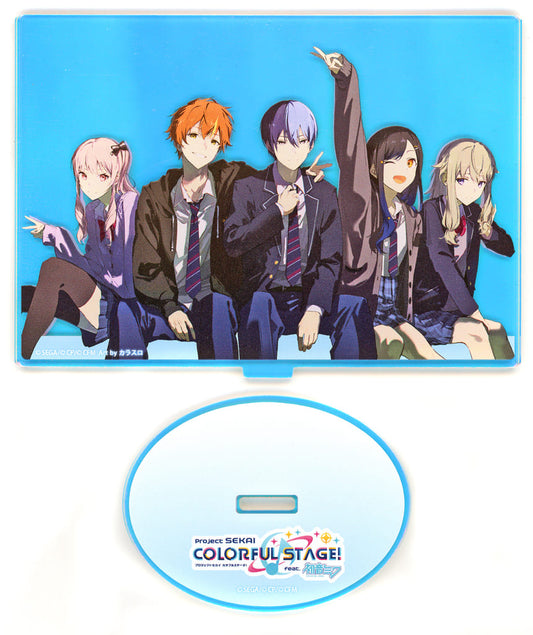 Akito Shinonome, etc. Hatsune Miku: Colorful Stage! Original Aurora Acrylic Stand PASH! Exclusive May 2024 Issue All Applicants Bonus Acrylic Stands [USED]