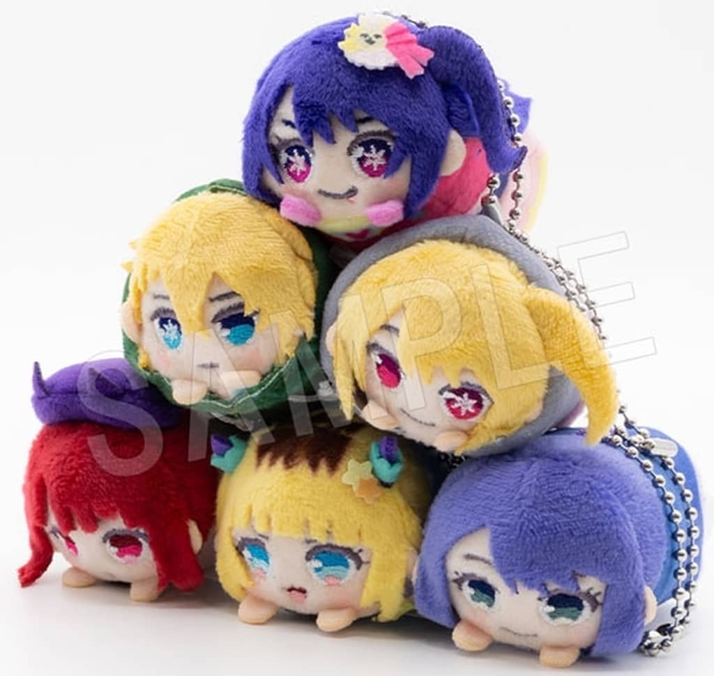Ai Hoshino, etc. Oshi No Ko Mamekororin Plush Mascot All 6 Types Set Mascot [USED]
