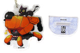 Fido Terumopyurai 86 Mini Character Acrylic Stand Key Chain Pop Up Shop Black-White in Yurakucho Marui Limited Key Chain [USED]