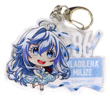 Vladilena Milize 86 Name Key Chain Pop Up Shop Black-White in Yurakucho Marui Limited Key Chain [USED]