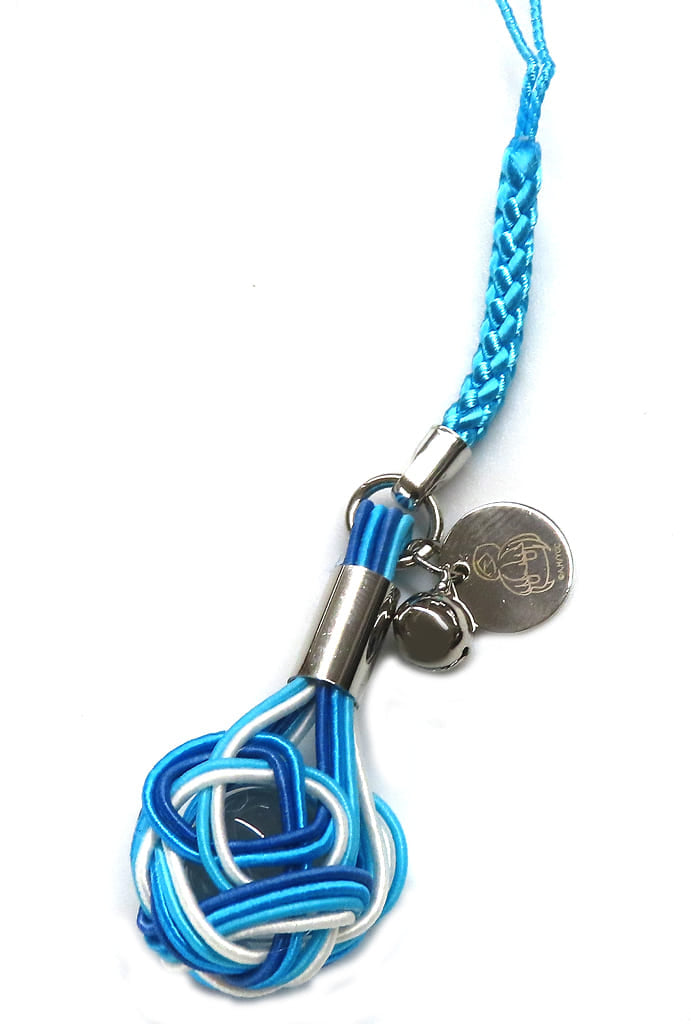 Rin Shima 1st Ver. Laid-Back Camp Netsuke Strap Mizuhiki no Bi Yui Key Chain [USED]
